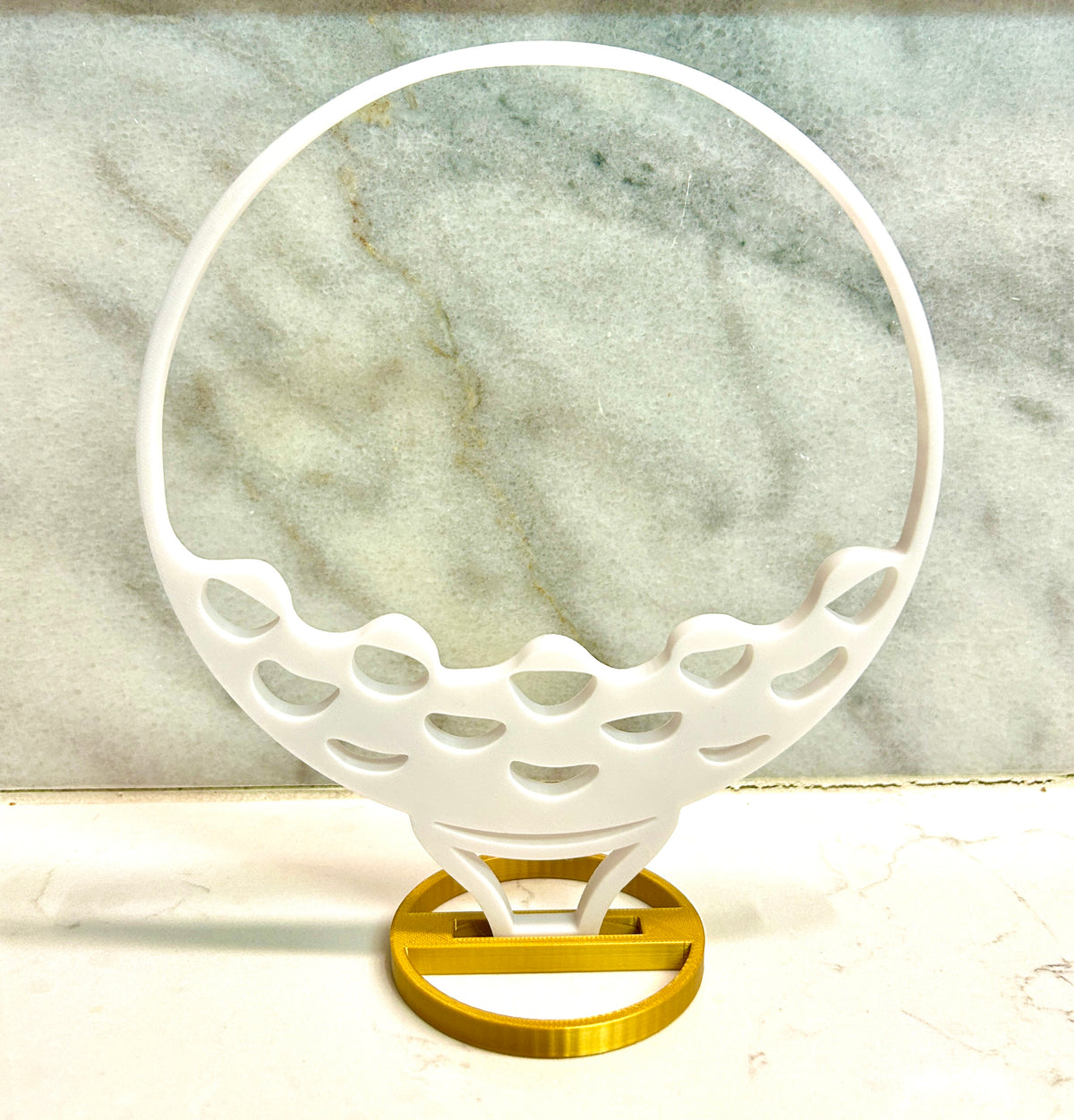 Golf Banquet Table Centerpiece, Golf Award, Golf Trophy