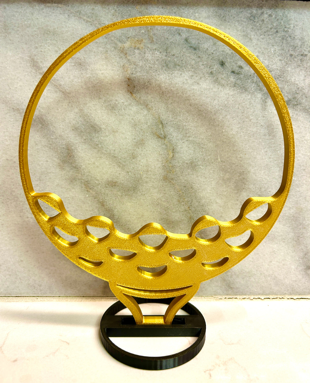 Golf Banquet Table Centerpiece, Golf Award, Golf Trophy
